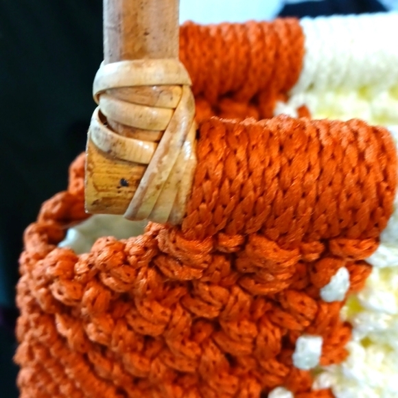 Handmade macrame bag - Picture 6 of 10
